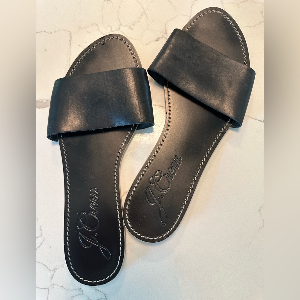 J. Crew capri slide sandals. Size 10
